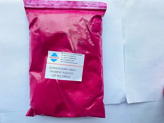Pigment Quinacridone Pink E Pigment Red 122 Plastic Ink Textile Paint Coating